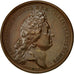 Francia, Medal, Louis XIV, Remise aux Espagnols des Contributions, 1684, Mauger