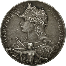 France, Medal, Marianne, Association Agricole de Saint Amand, 1906, Rasumny