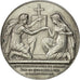 Francja, Medal, Médaille de mariage, 1886, Petit, MS(60-62), Srebro