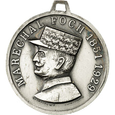 Francia, Medal, Maréchal Foch, Cinquantenaire de l'Armistice, Compiègne, 1968
