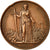 Francja, Medal, Napoléon III, Visite à Lille, 1867, Chaplain, MS(60-62)