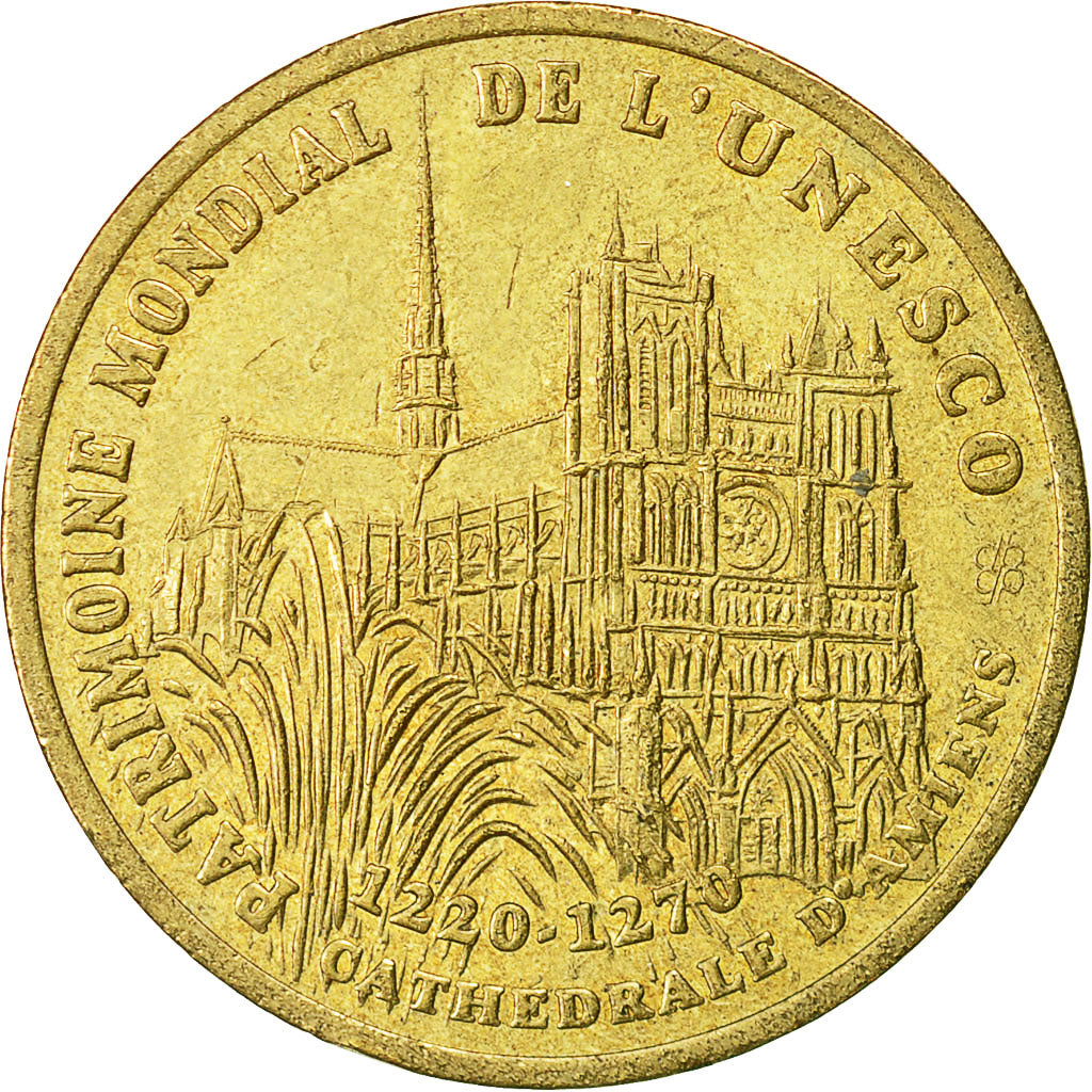 France, Jeton, 1 Ecu d'Amiens, 1994-1995, SPL, Cupro-nickel Aluminium