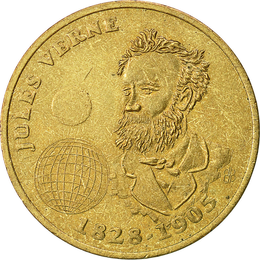 France, Token, 3 Ecu d'Amiens, 1994-1995, MS(60-62), Cupro-nickel Aluminium