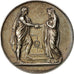 France, Medal, Médaille de mariage, 1897, Montagny, MS(60-62), Silver