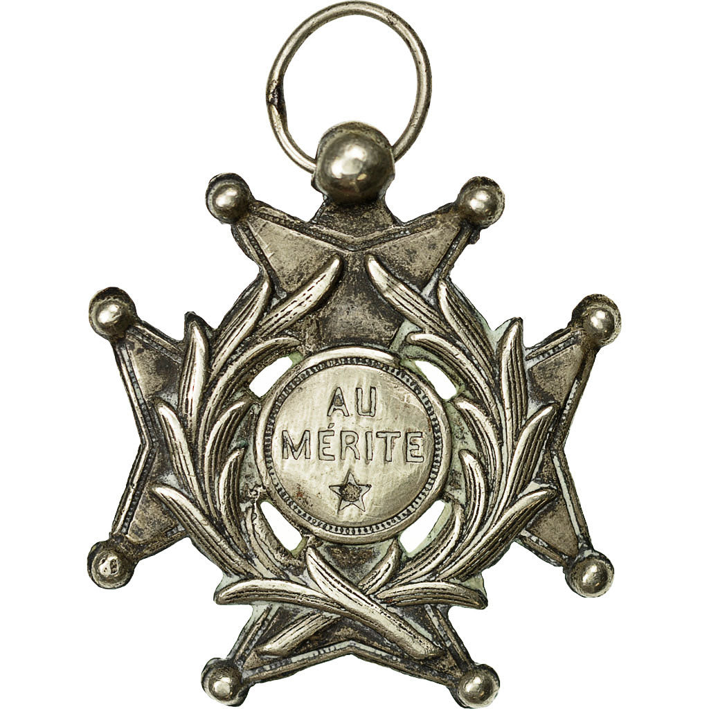 France, Medal, Mérite Scolaire, AU(55-58), Silver