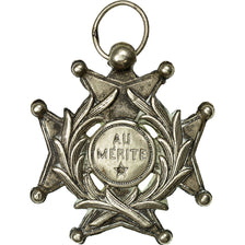 France, Medal, Mérite Scolaire, AU(55-58), Silver