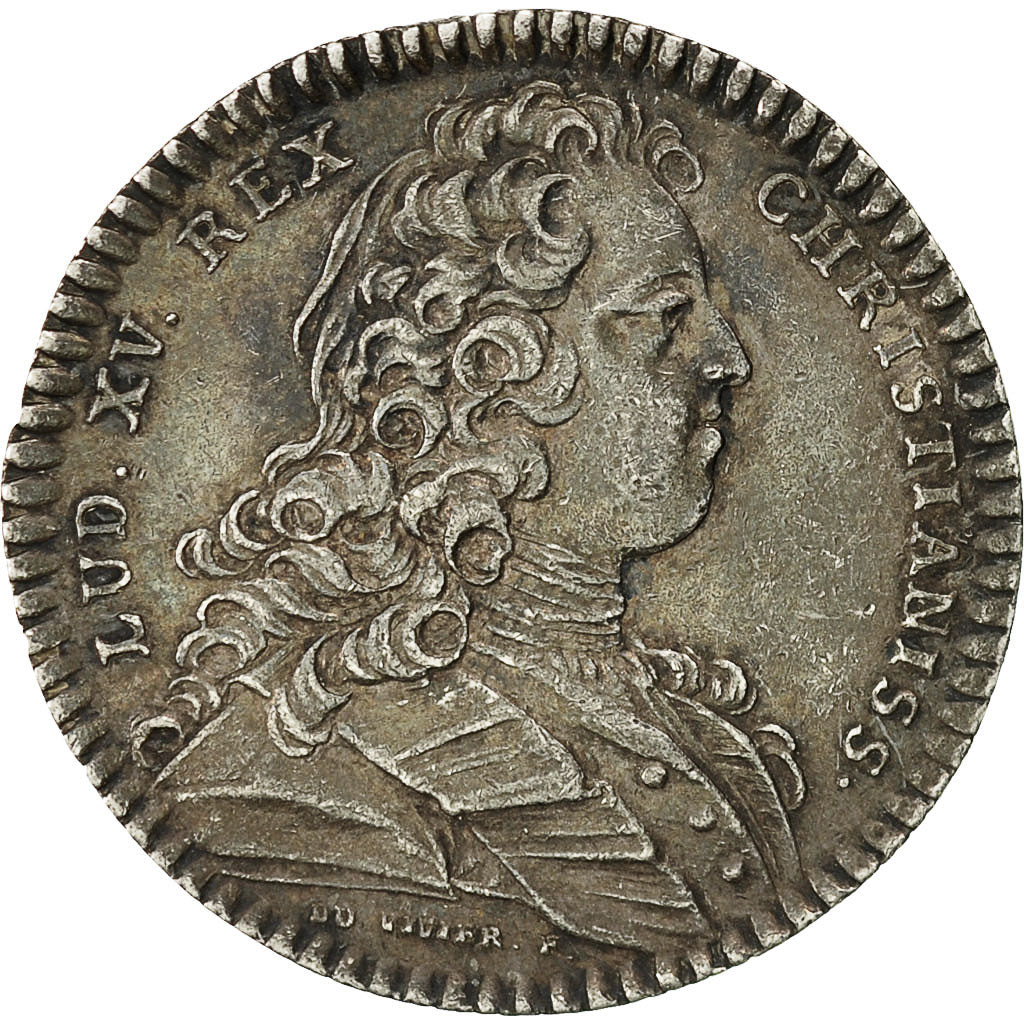 France, Token, Chambre de Commerce de la Ville de Lille, Louis XV, MS(60-62)