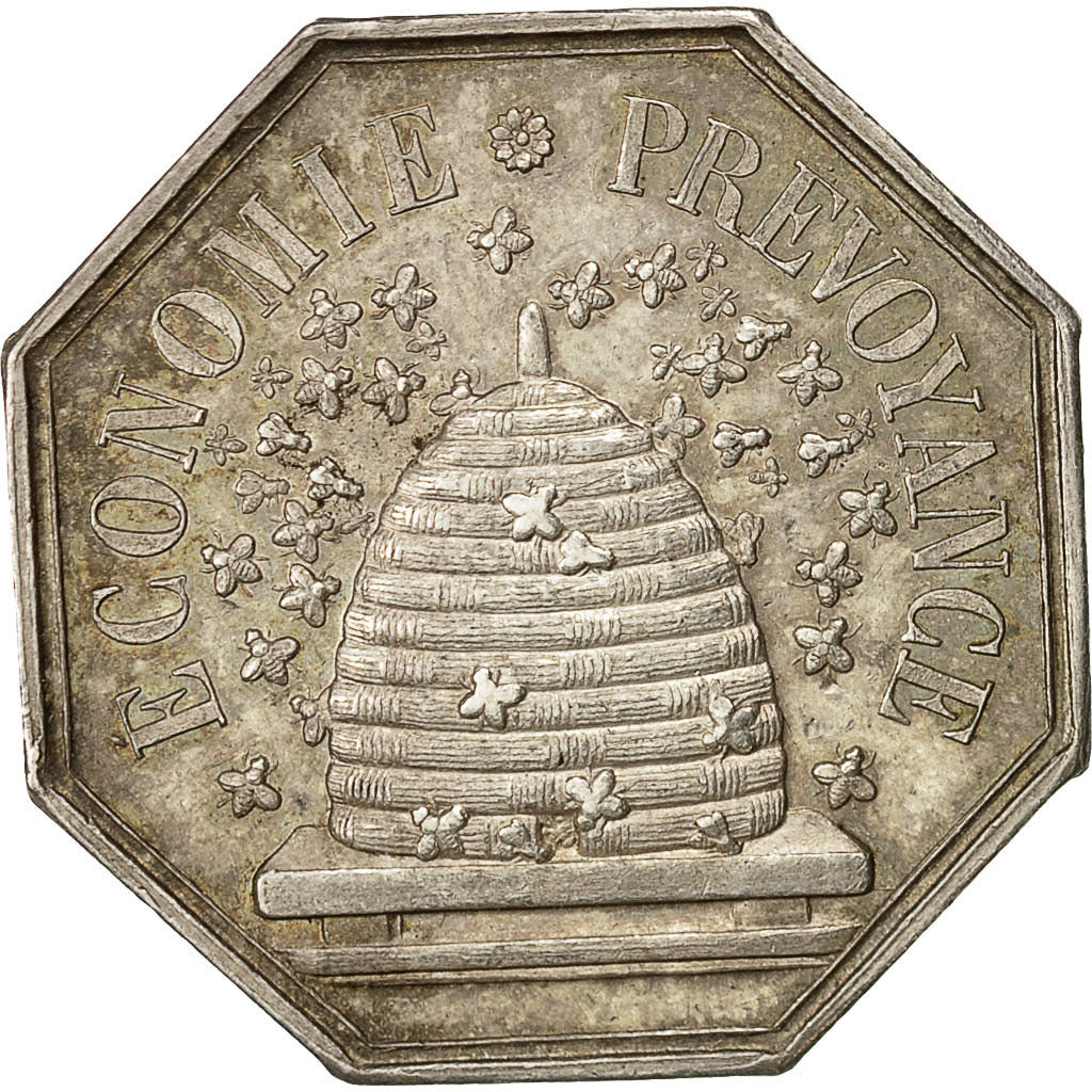 France, Jeton, Caisse d'Epargne de Valenciennes, SUP, Argent