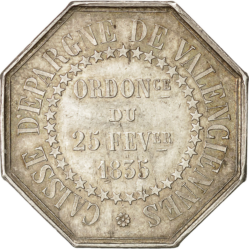 France, Jeton, Caisse d'Epargne de Valenciennes, SUP, Argent