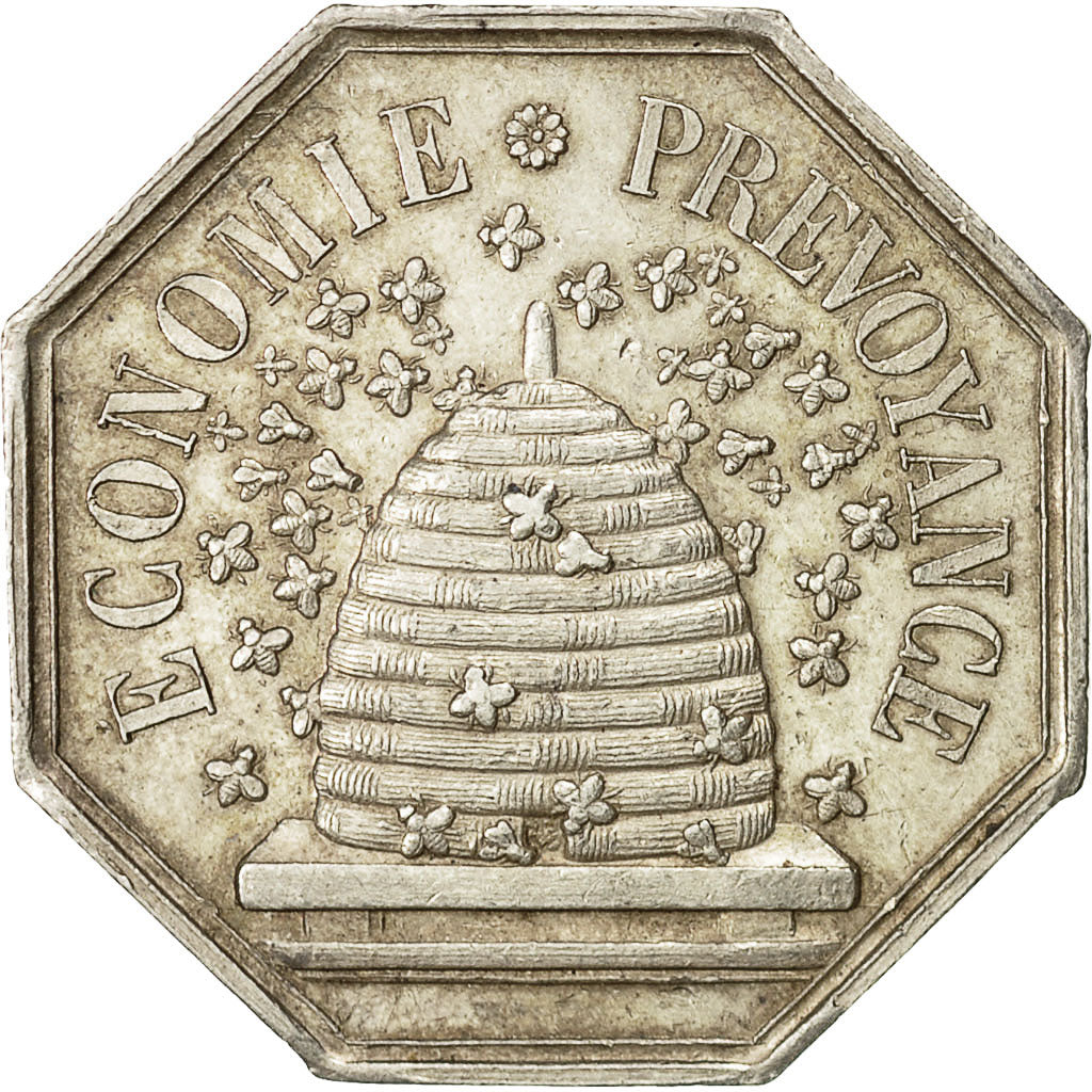 France, Jeton, Caisse d'Epargne de Valenciennes, SUP, Argent