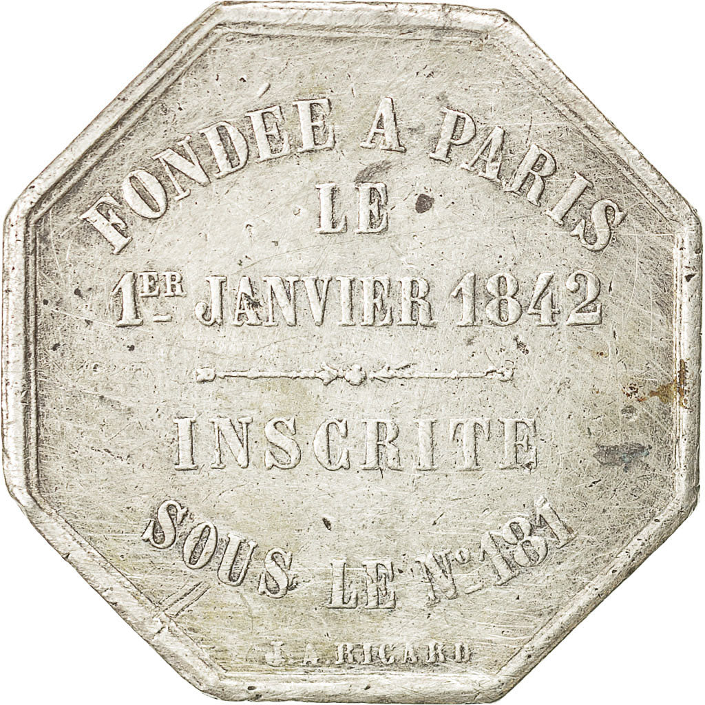 France, Token, Société de Secours Mutuels des Cuisiniers de St Laurent