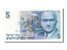 Israel, 5 New Sheqalim, 1987, UNC(65-70)
