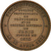 France, Medal, Société Protestante de Prévoyance de Paris, 1875, AU(55-58)