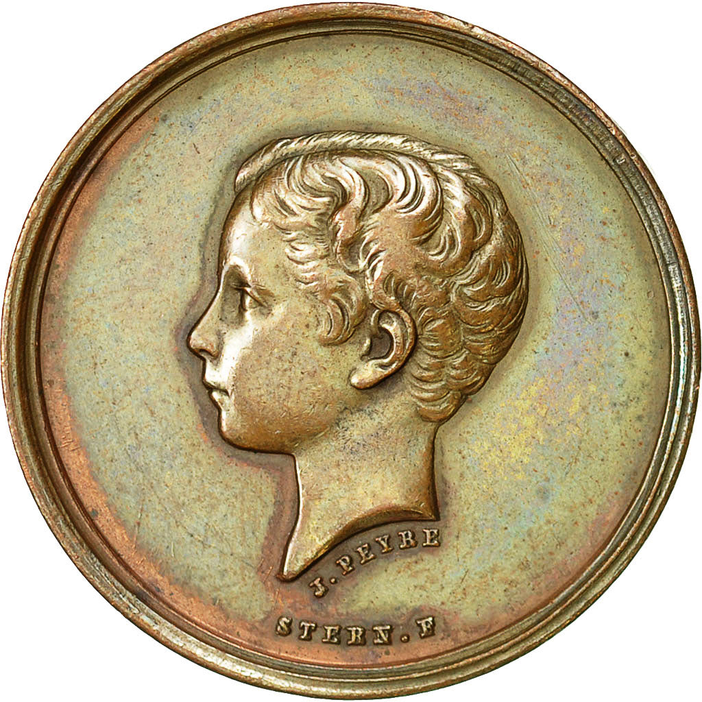 France, Jeton, Napoléon IV, Société du Prince Impérial, Enfance au Travail