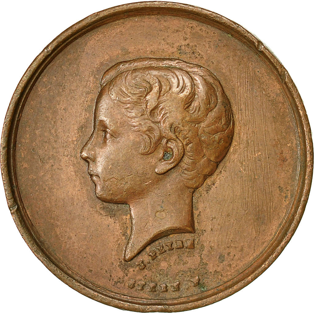 Frankreich, Token, Napoléon IV, Société du Prince Impérial, Enfance au