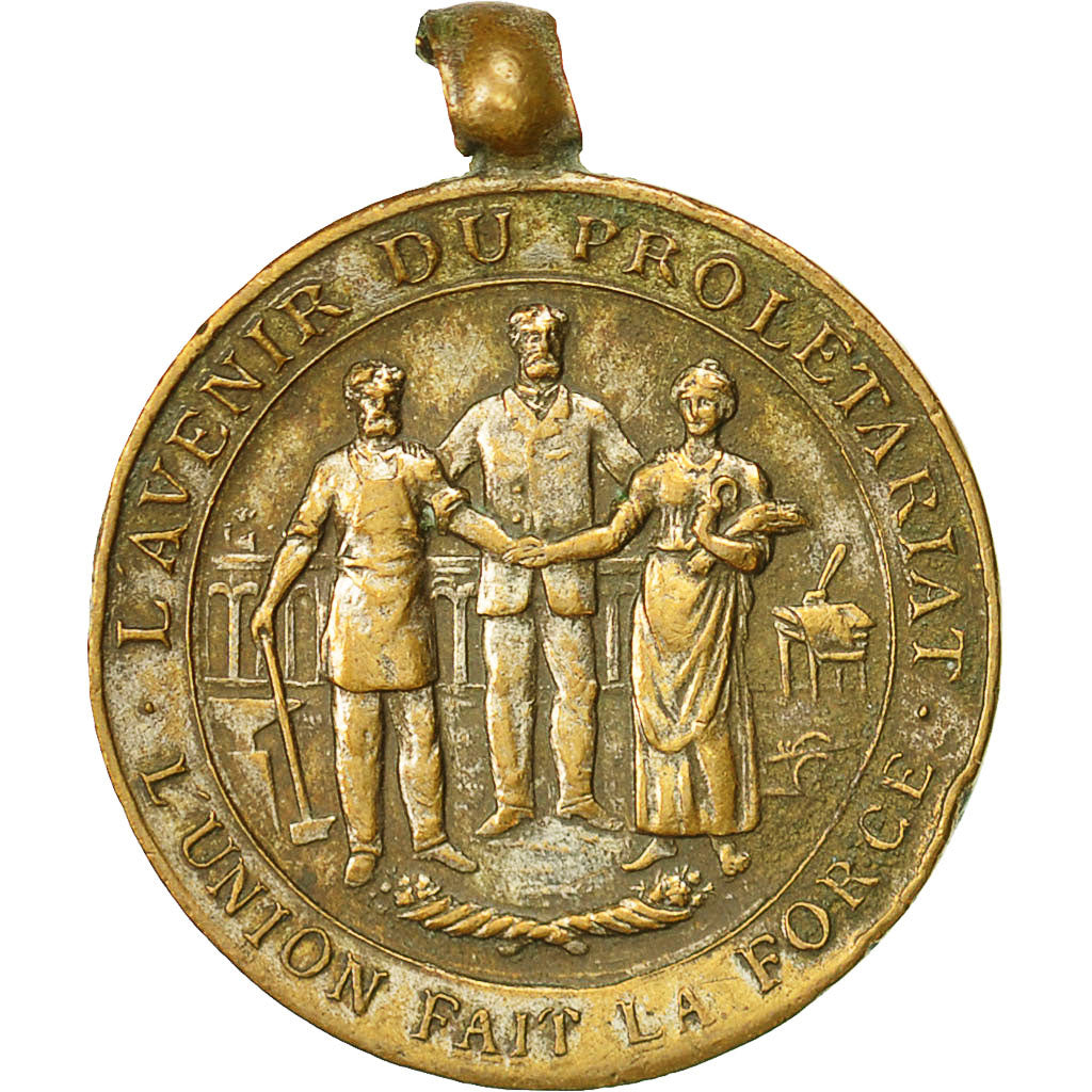 Frankreich, Medal, Société Civile de Retraite et d'Assistance Mutuelle, 1893