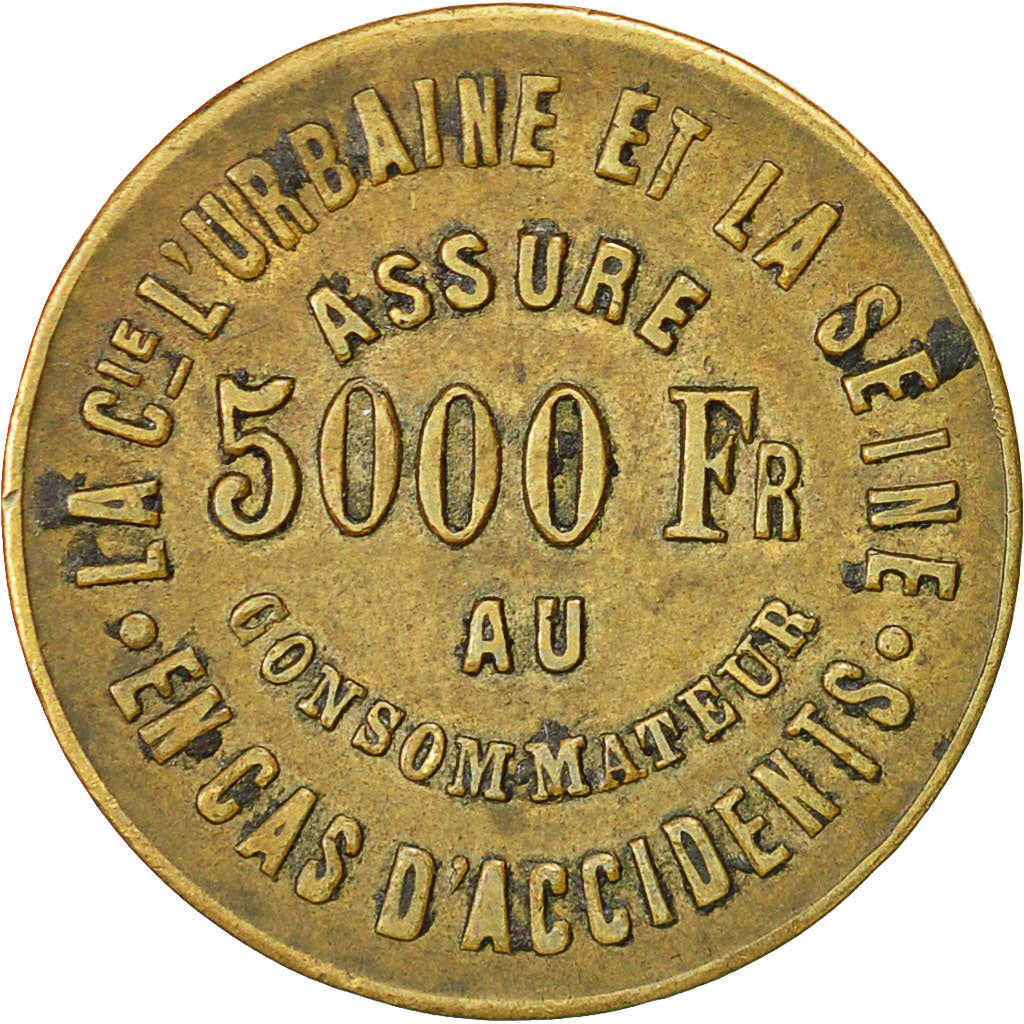 Francia, Token, Jeton d'Assurance, l'Urbaine et la Seine, GYP Apéritif, SPL-