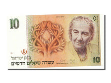 Biljet, Israël, 10 New Sheqalim, 1987, NIEUW