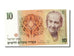 Biljet, Israël, 10 New Sheqalim, 1987, NIEUW