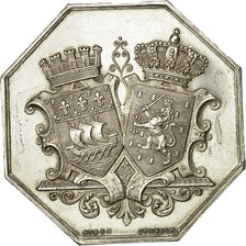 France, Token, Banque de Paris et des Pays Bas, Stern, MS(60-62), Silver