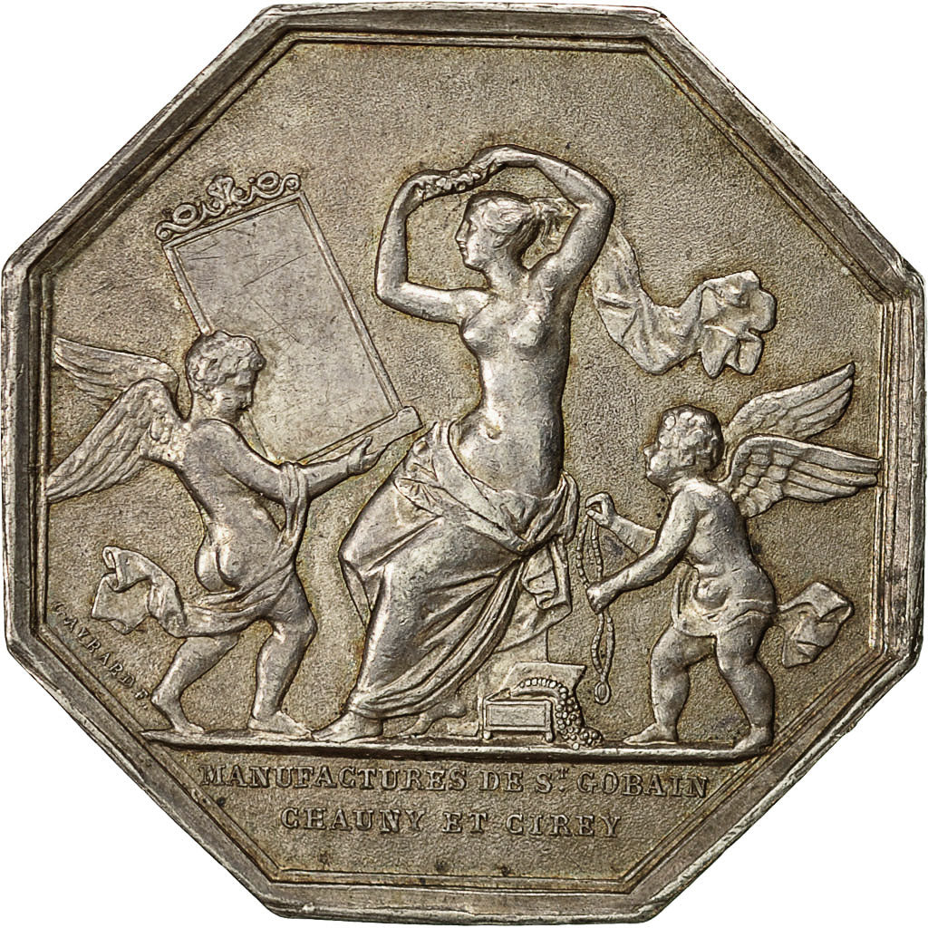 Frankrijk, Token, Manufacture de St Gobain, Chauny et Cirey, Gayrard, PR+