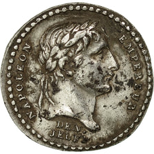 Frankrijk, Token, Napoléon, Quinaire, Sacre de l'Empereur, 1805, ZF+, Zilver