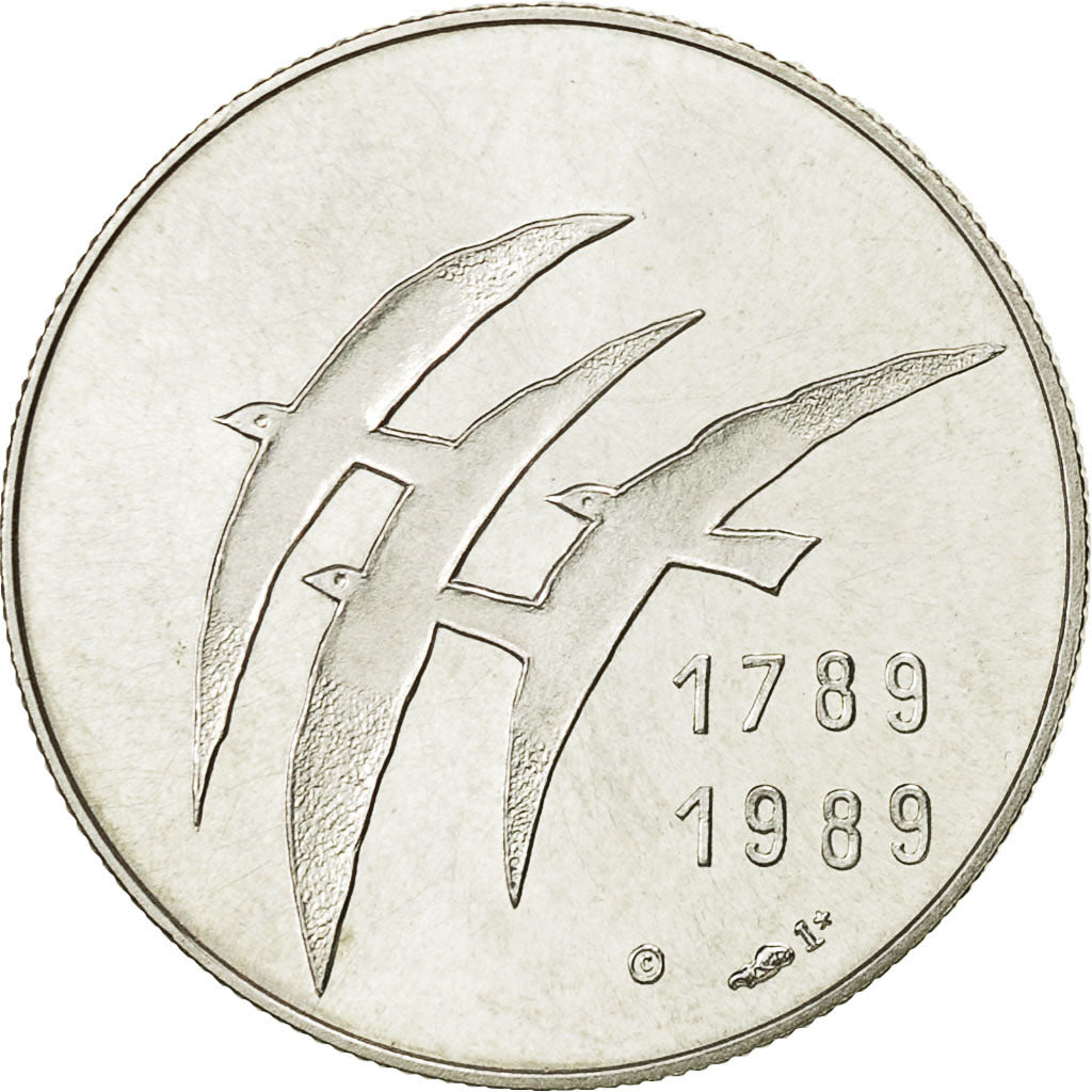 Francja, Medal, Serment du Jeu de Paume, David, MS(63), Srebro