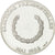 Francja, Medal, Mitterrand, Elections Présidentielles, 1988, MS(63), Srebro