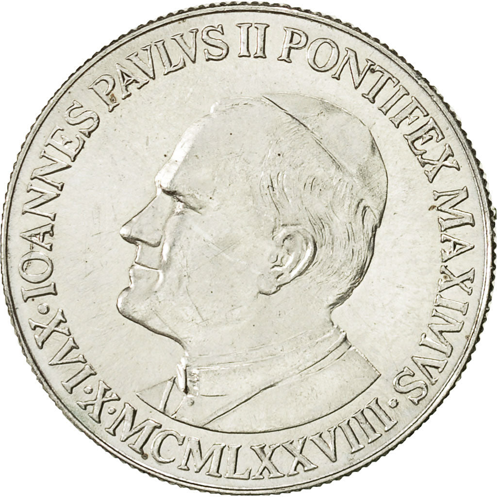 Frankreich, Medal, Pape Jean Paul II, 1980, UNZ+, Silber