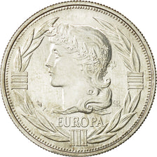 France, Medal, Ecu Europa, 1987, MS(64), Silver