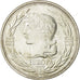 France, Medal, Ecu Europa, 1987, MS(64), Silver