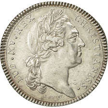 France, Token, Louis XV, Etats de Languedoc, 1771, Duvivier, AU(55-58), Silver