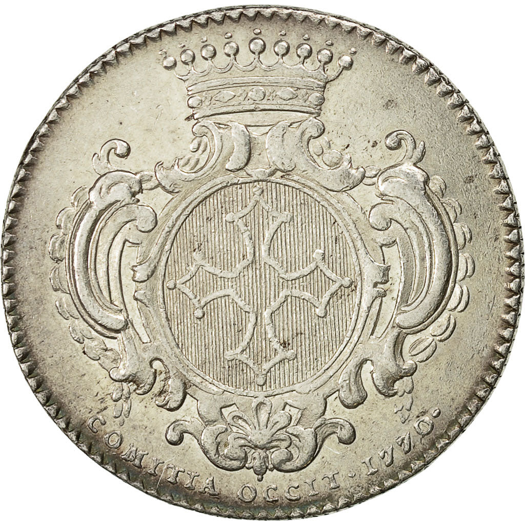 Francia, Token, Louis XV, Etats de Languedoc, 1770, Lorthior, SPL-, Argento