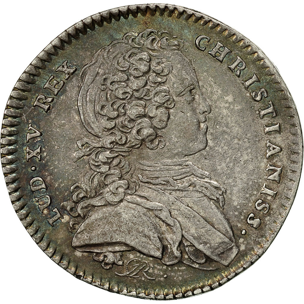 France, Jeton, Extraordinaire des Guerres, 1717, SUP+, Argent, Feuardent:759