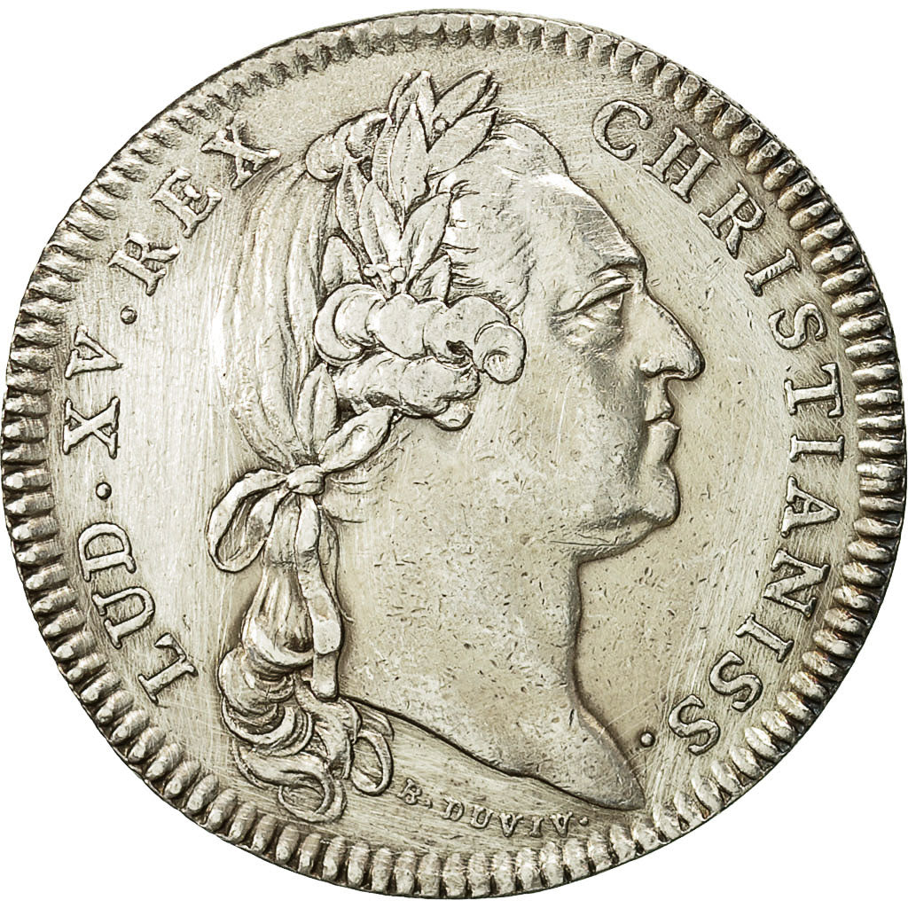 France, Jeton, Louis XV, Etats de Bourgogne, 1773, SUP, Argent, Feuardent:9860