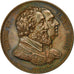 France, Medal, Louis XVIII, Rétablissement de la statue d'Henri IV, Gayrard