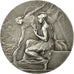 Frankreich, Medal, Cours Professionnels Tourcoing, Dropsy, VZ, Silvered bronze