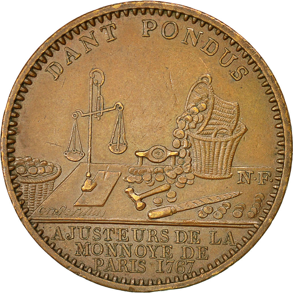 Francja, Medal, Administration des Monnaies et Médailles, EF(40-45), Bronze