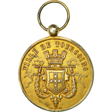 Francia, Medal, Ville de Tourcoing, 1913-1938, Desaide, BB+, Vermeil