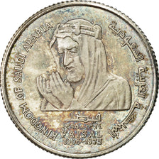 France, Medal, Faisal, Roi d'Arabie Saoudite, 1906-1975, MS(63), Silver