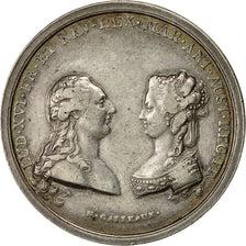 France, Medal, Louis XVI, Naissance du Dauphin, 1781, Gatteaux, AU(55-58)