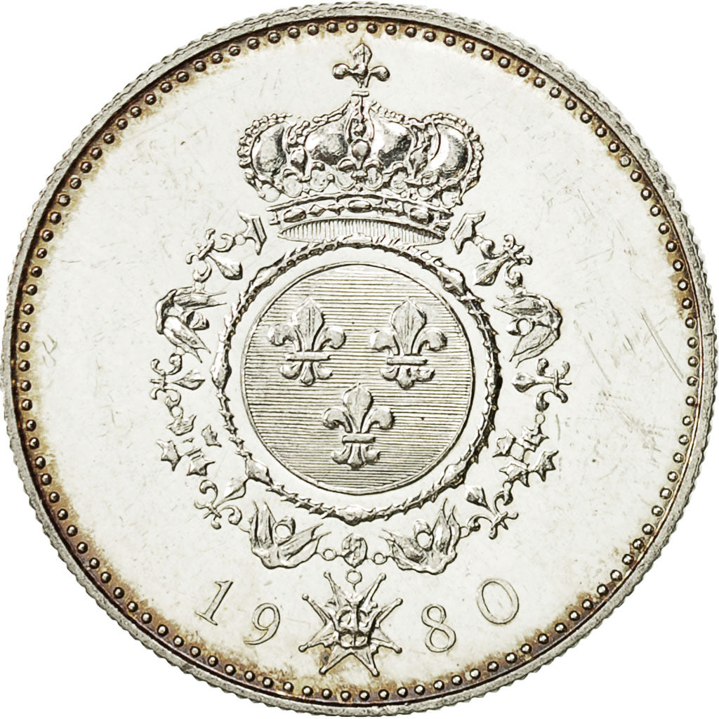 France, Medal, Louis XIV, Roi de France et de Navarre, 1980, SPL, Argent