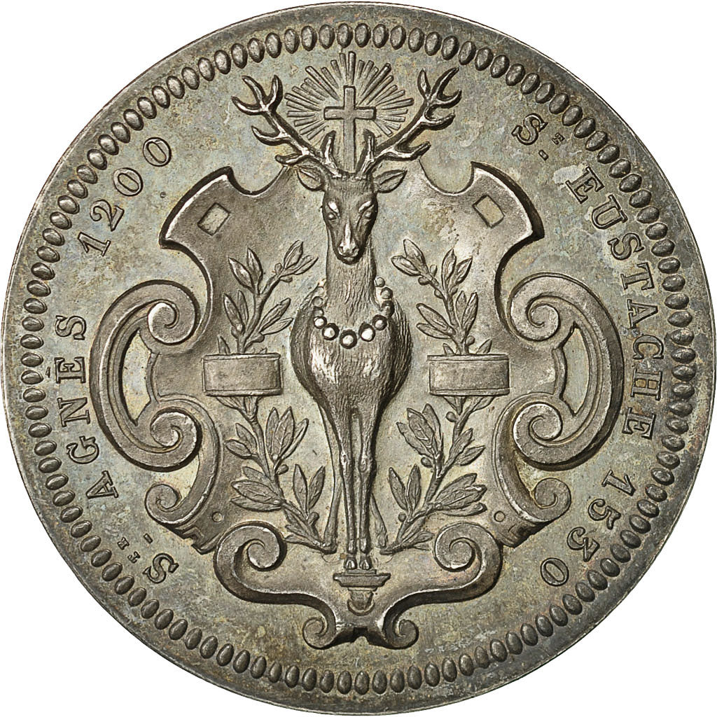 France, Medal, Les Grandes Orgues de Saint Eustache, 1879, SUP+, Argent