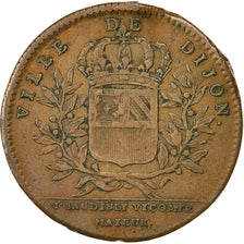 France, Token, Maires de Dijon, Baudinet, History, 1722, EF(40-45), Copper