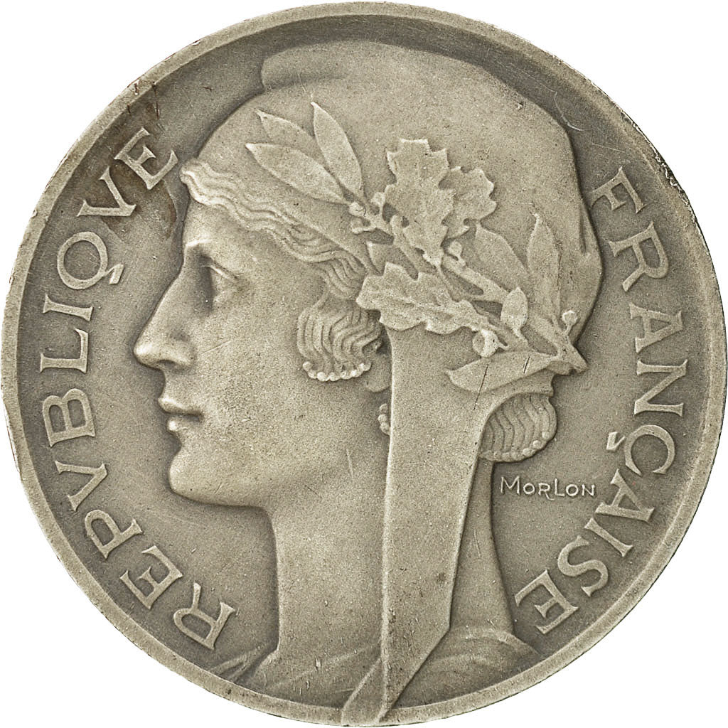 France, Medal, marianne, Education Physique, Morlon, MS(60-62), Silvered bronze