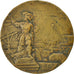 Francia, Medal, Manutention du Port de Dunkerque, Wagons sur Voie Ferrée, 1920
