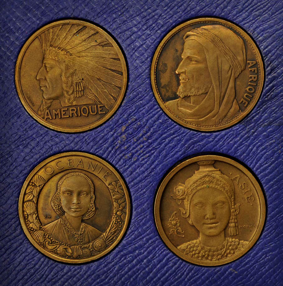 Francia, Token, Coffret Exposition Coloniale de Paris, 1931, SPL, Rame