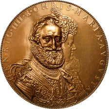 France, Medal, Henri IV, Propago Imperii, 1971, Dupré, MS(63), Bronze