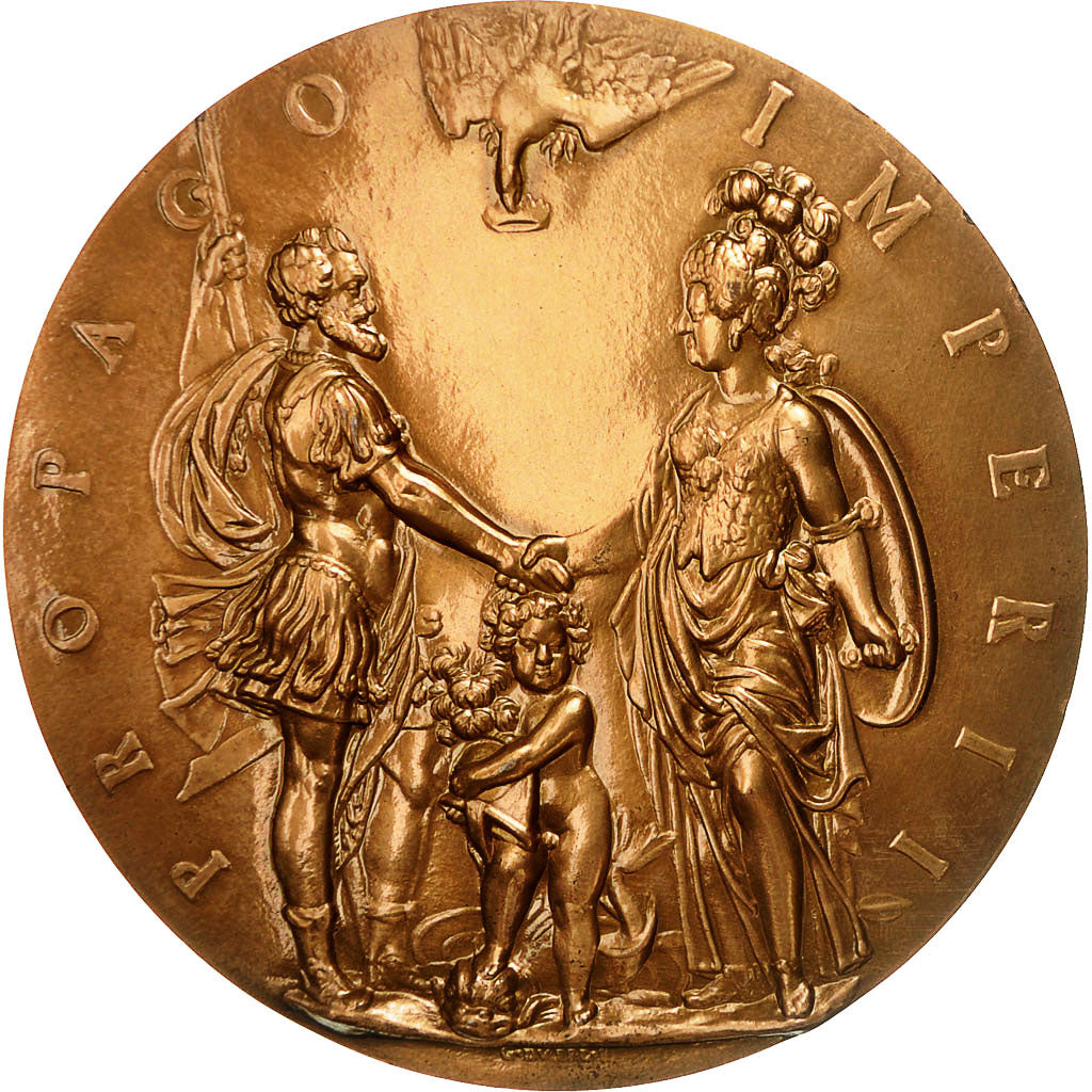 France, Medal, Henri IV, Propago Imperii, 1971, Dupré, MS(63), Bronze