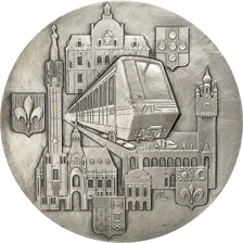 France, Medal, Communauté urbaine de Lille, 1983, Roy, MS(60-62), Silvered